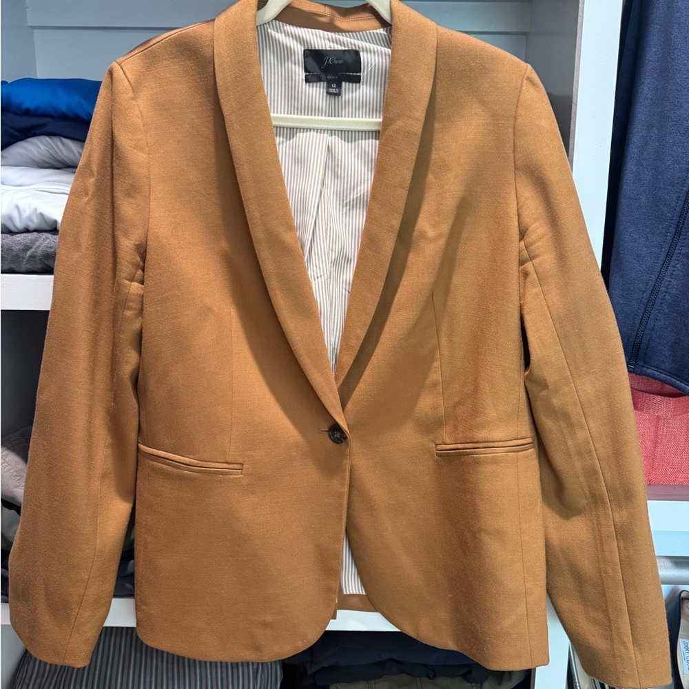 J Crew Tan Blazer